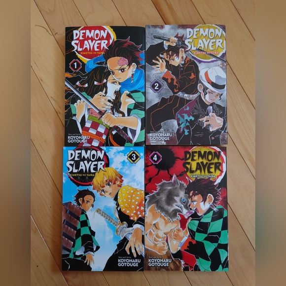 MANGA Demon Slayer vol 1-4 - Picture 2 of 3